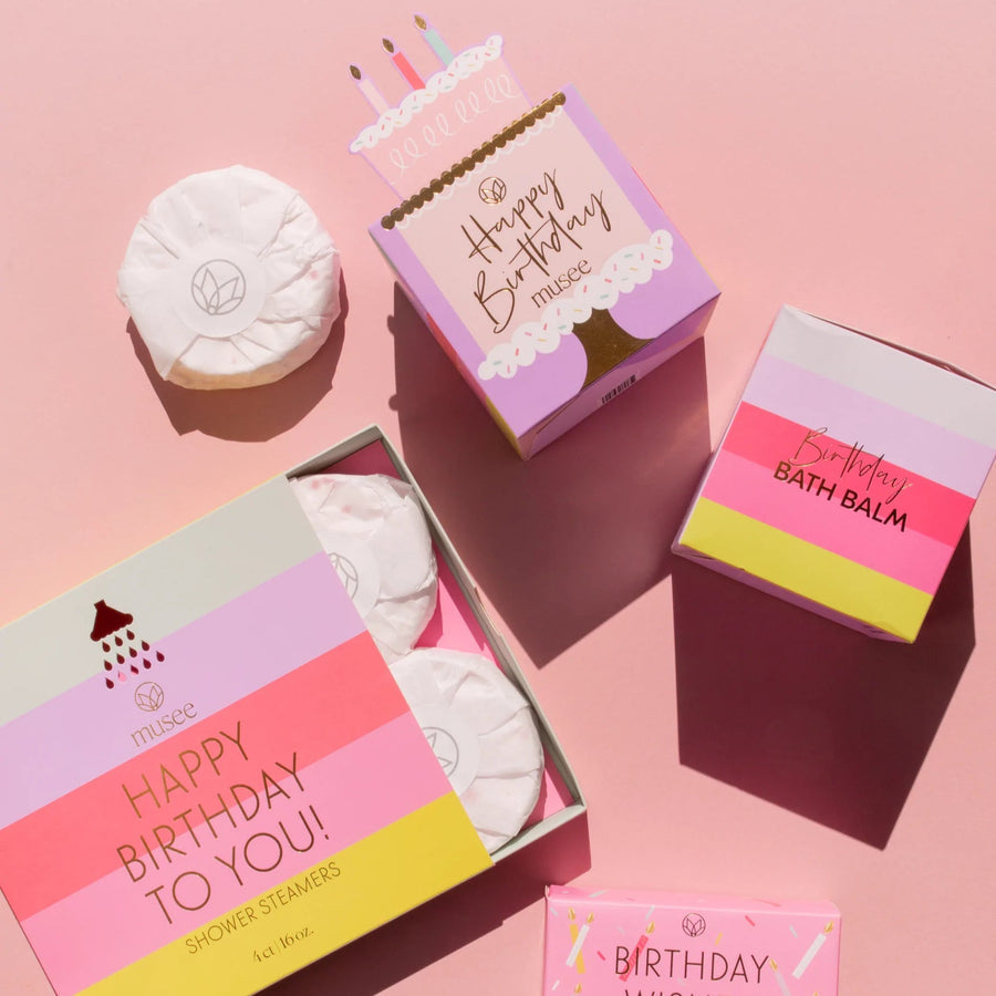 Musee- Birthday Cake Boxed Bath Balm