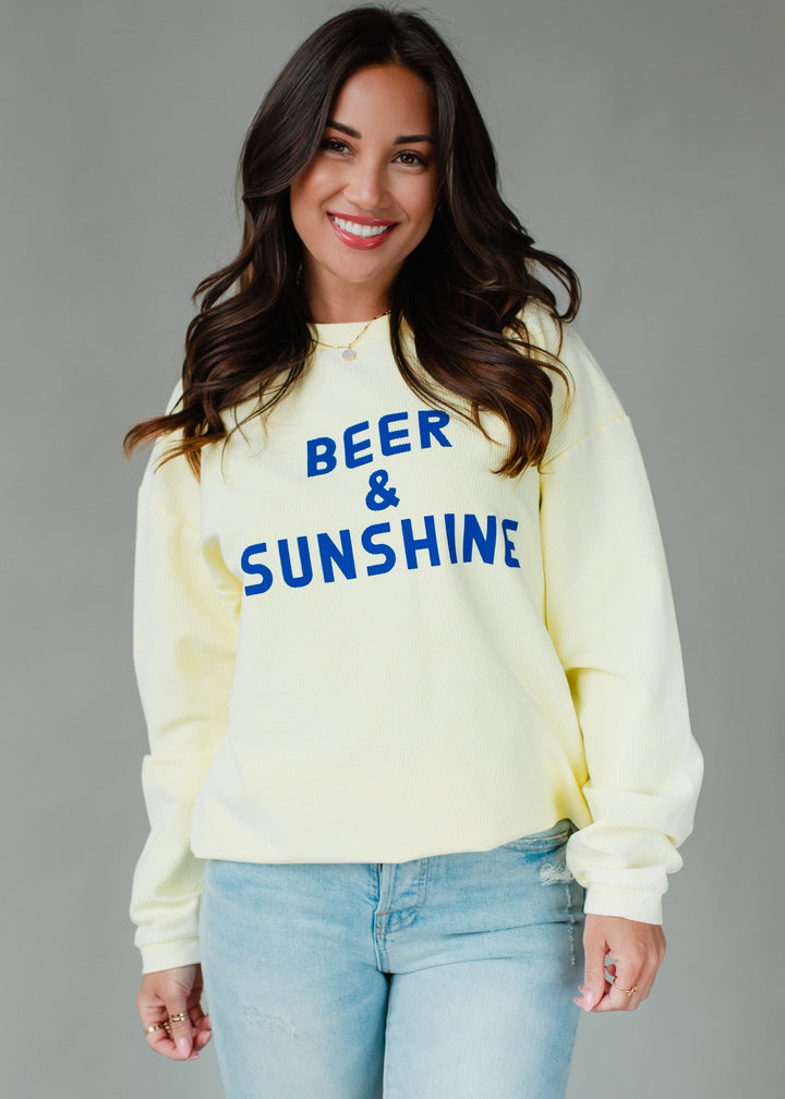 Beer & Sunshine sweatshirt