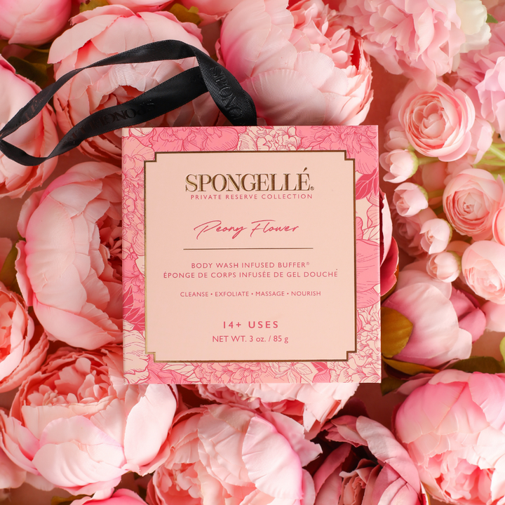 Spongelle- Peony Flower | Boxed Flower