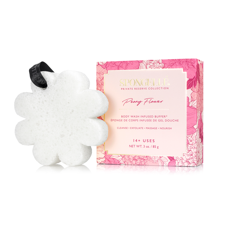 Spongelle- Peony Flower | Boxed Flower