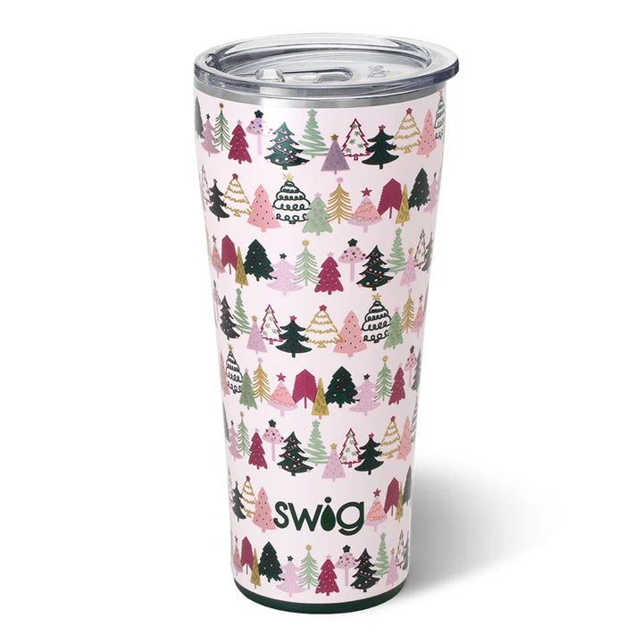 Swig: TINSELED TREES Tumbler 32oz