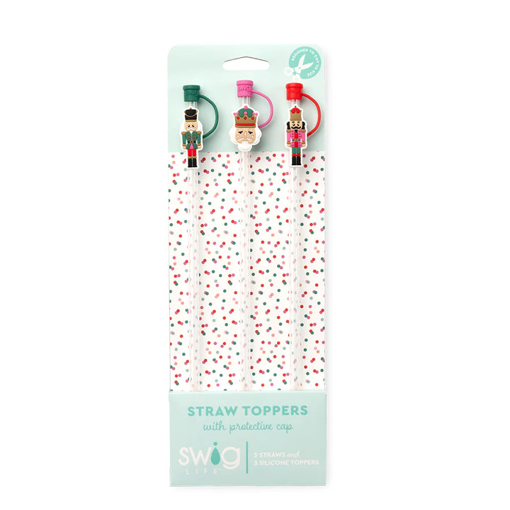 Swig: CLASSIC NUTCRACKER Straw Toppers