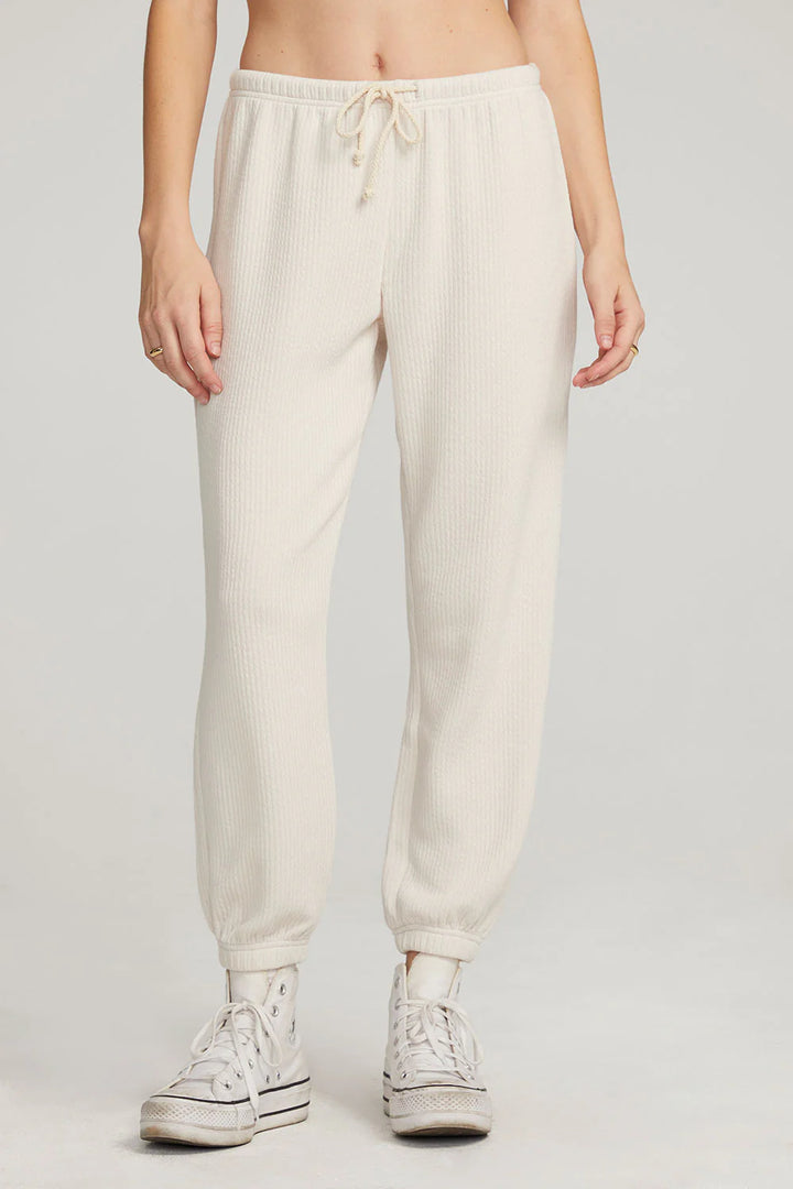 Essential Pull On Jogger Pant- Cream