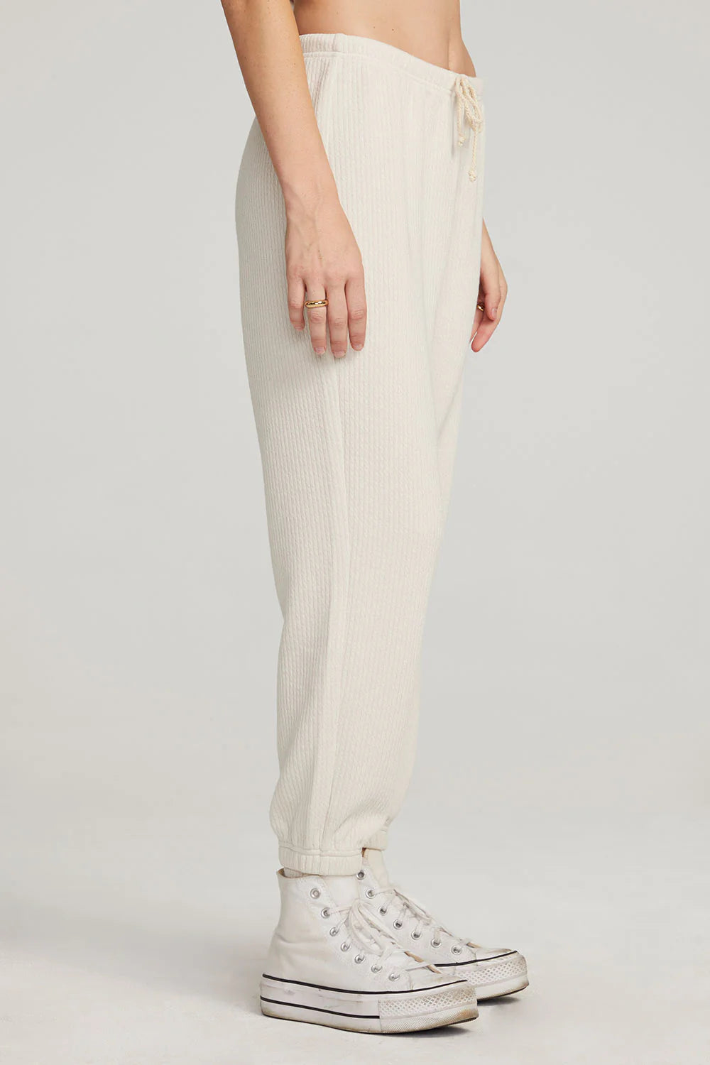 Essential Pull On Jogger Pant- Cream