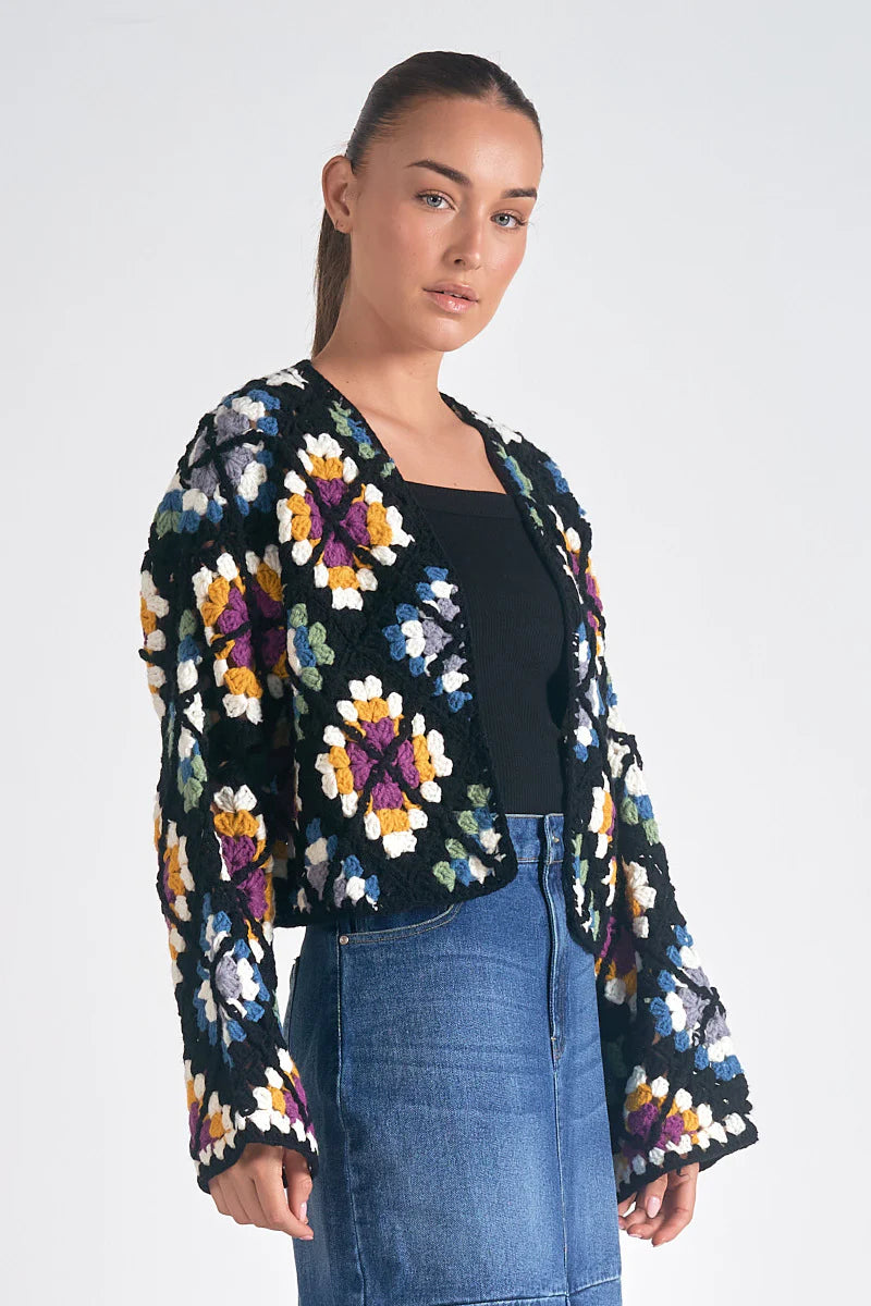 Daisey Crochet Cardigan