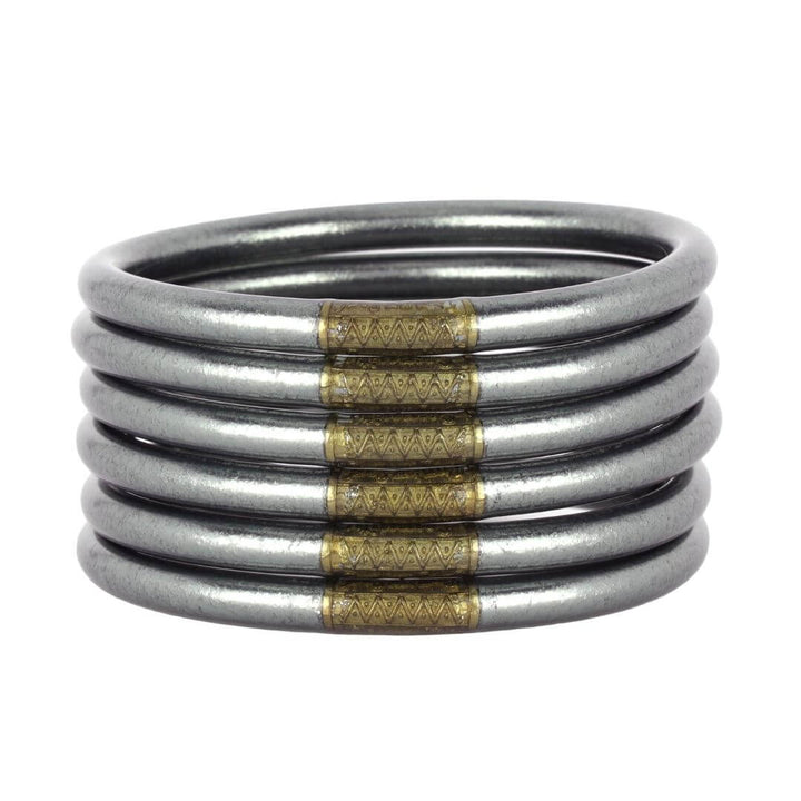 BuDHaGirl Graphite- All Weather Bangles